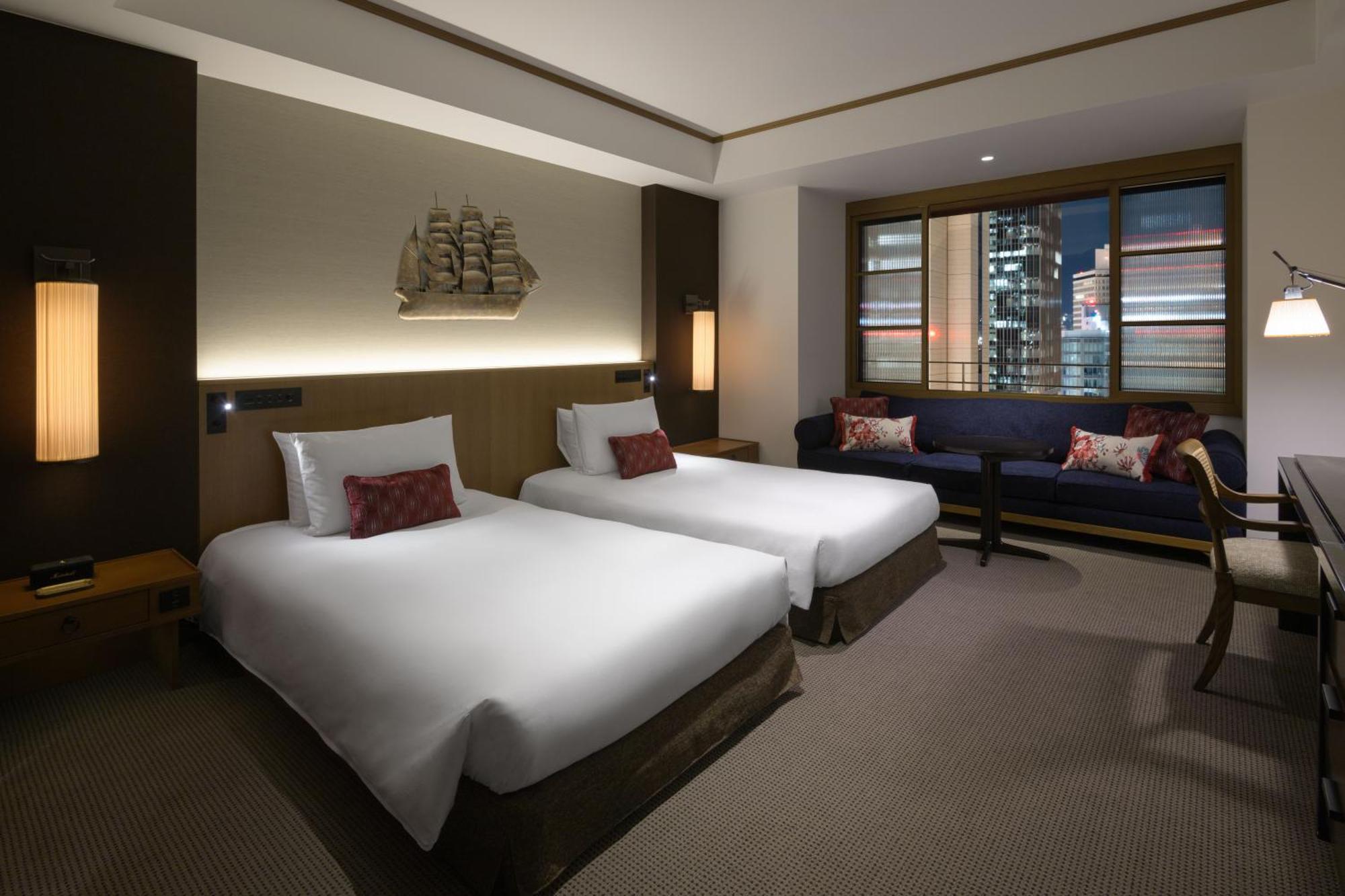 Oriental Hotel Kobe Bagian luar foto Deluxe Twin