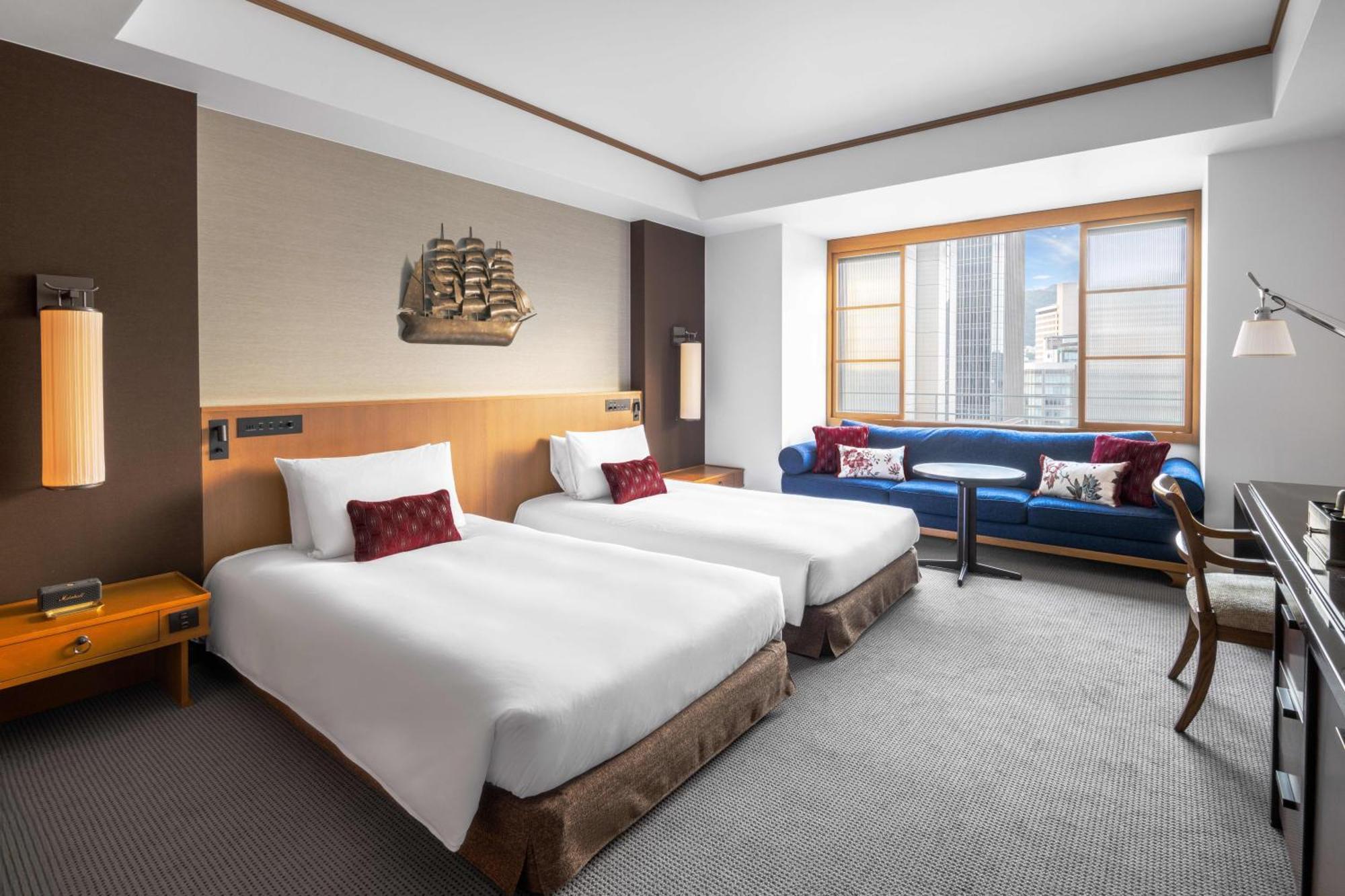 Oriental Hotel Kobe Bagian luar foto Deluxe Twin